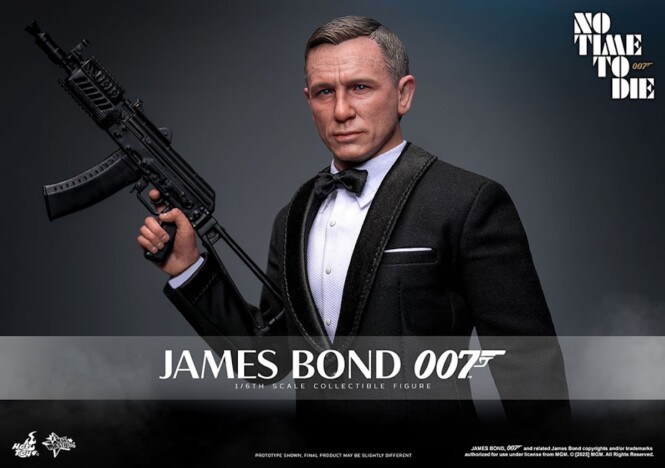 『007』ジェームズ・ボンドのフィギュア登場