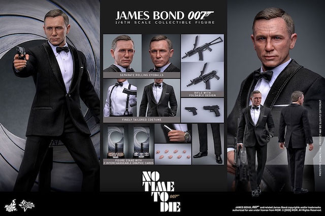 『007』ジェームズ・ボンドのフィギュア登場の画像