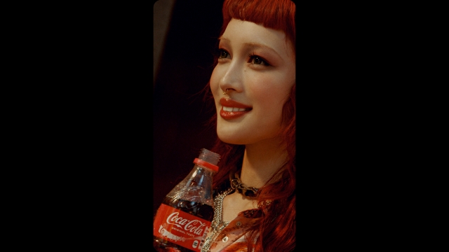 XG コカ・コーラ新CM『夢中全開。XG』篇カット画像