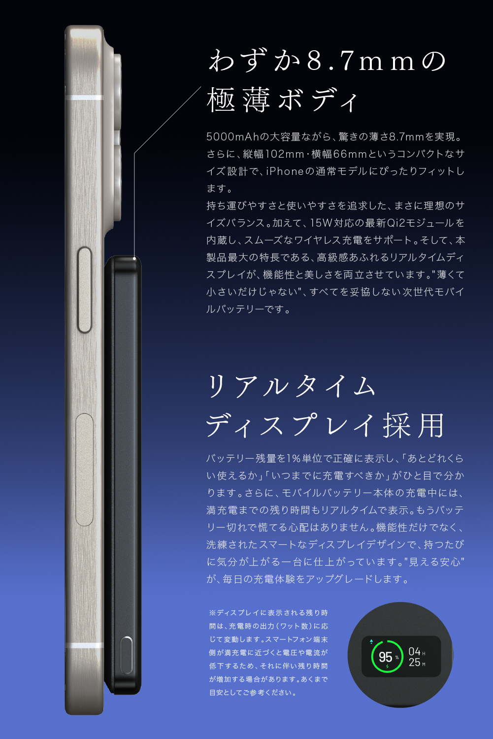 モバイルバッテリー『MagOn Prime 5000』が新登場の画像