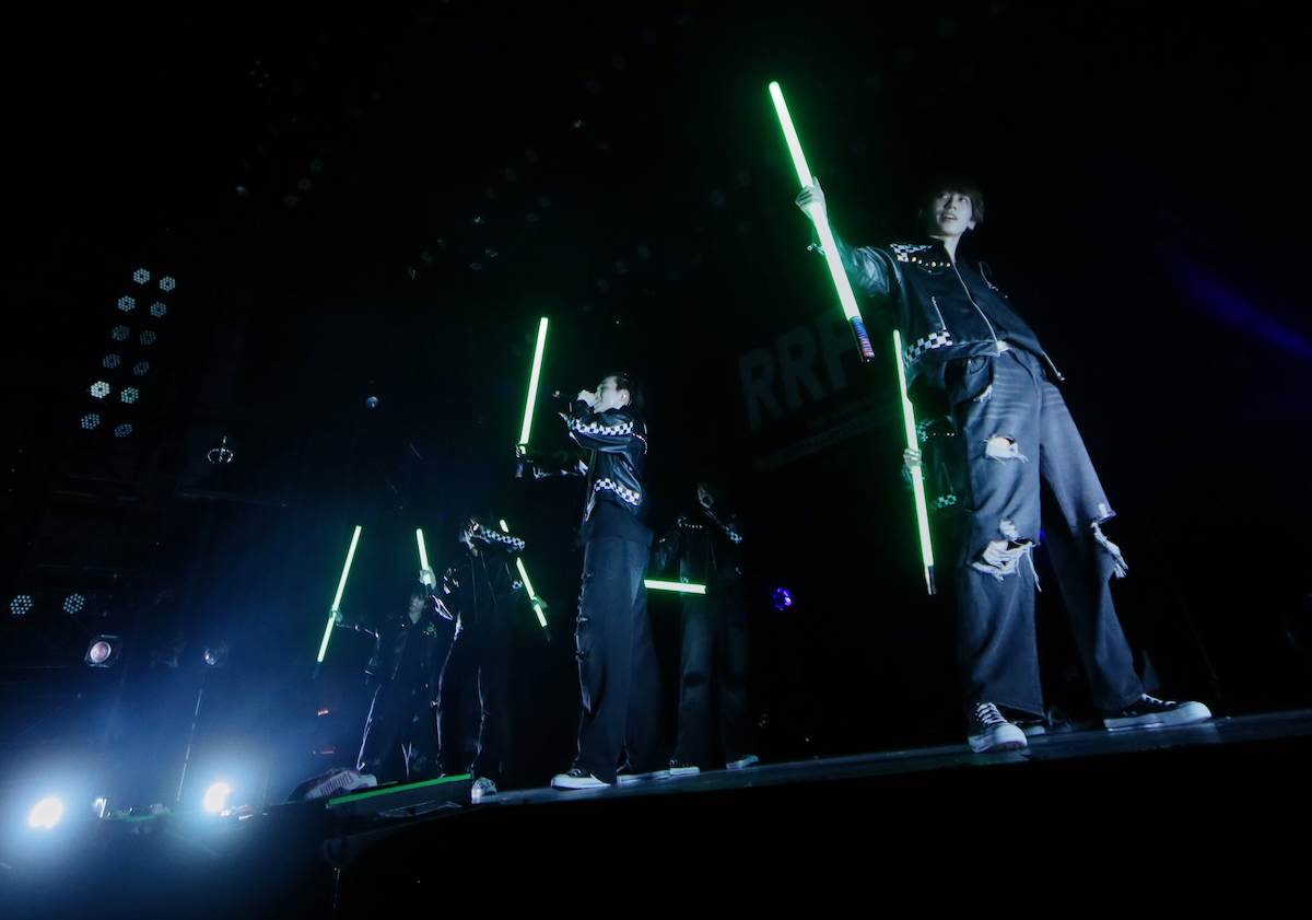 THE SUPER FRUITライブ写真（撮影＝mican）