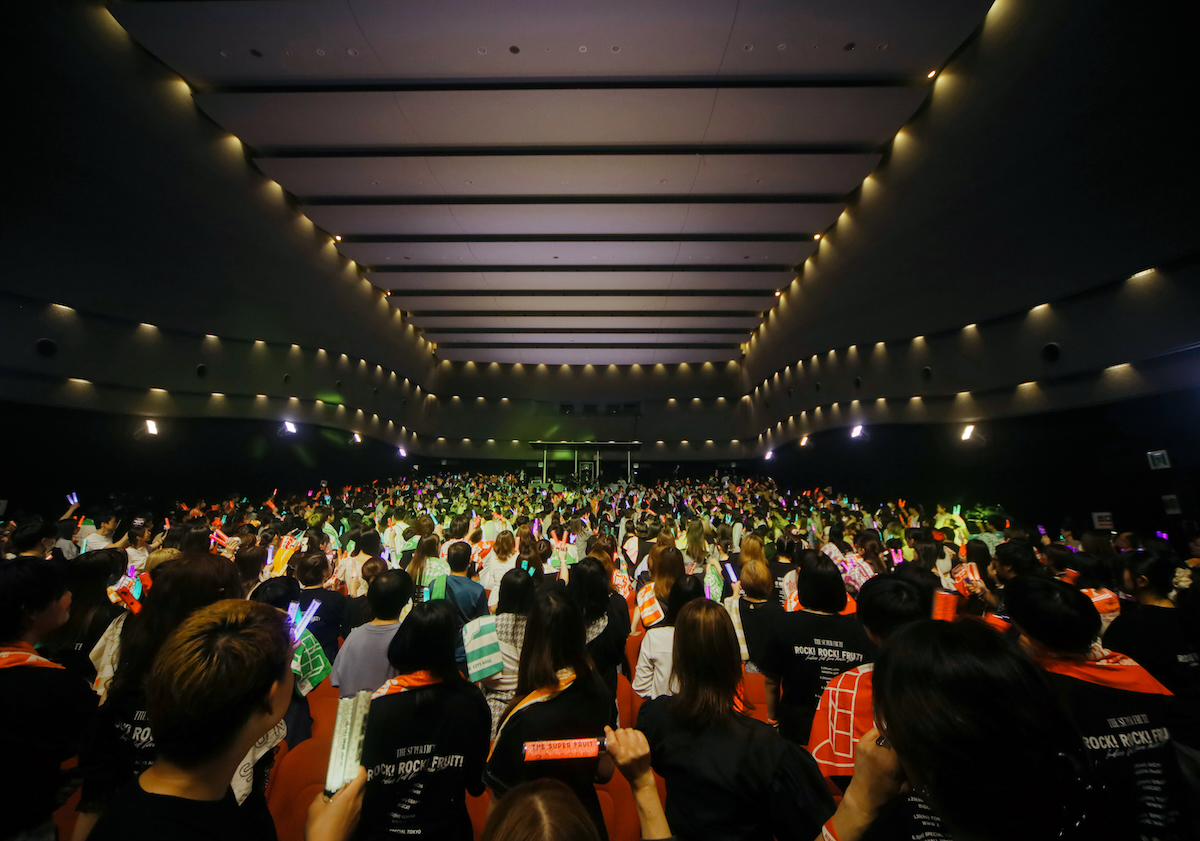 THE SUPER FRUITライブ写真（撮影＝mican）