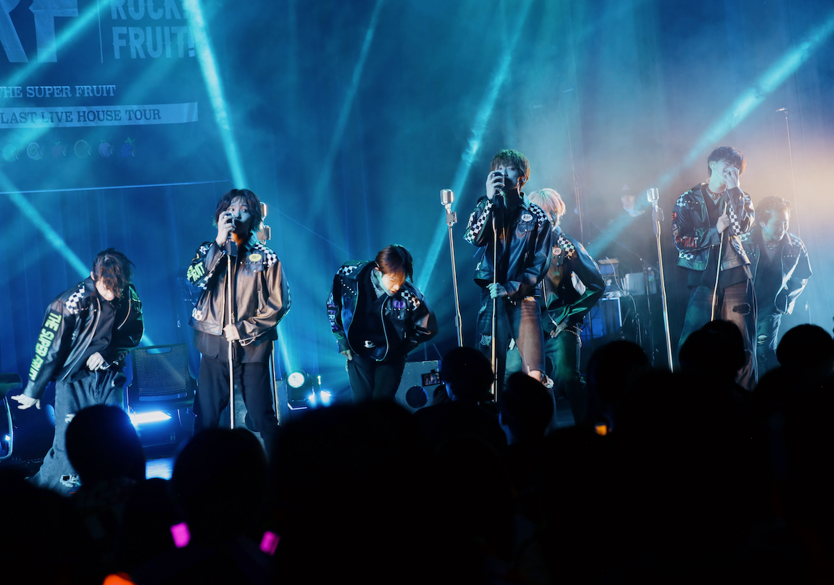 THE SUPER FRUITライブ写真（撮影＝mican）