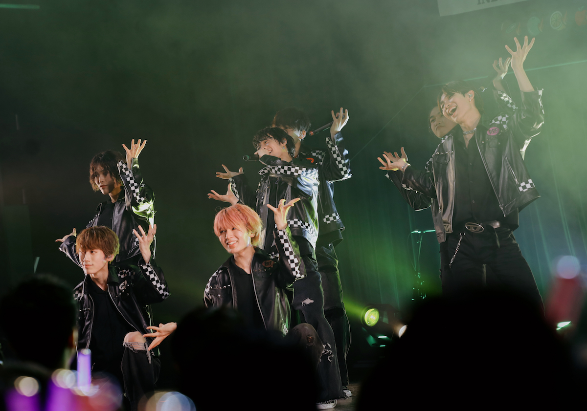 THE SUPER FRUITライブ写真（撮影＝mican）