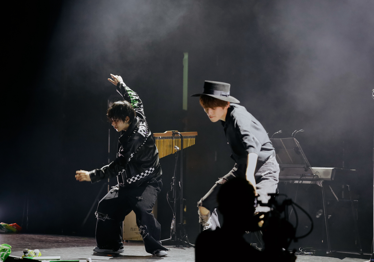 THE SUPER FRUITライブ写真（撮影＝mican）