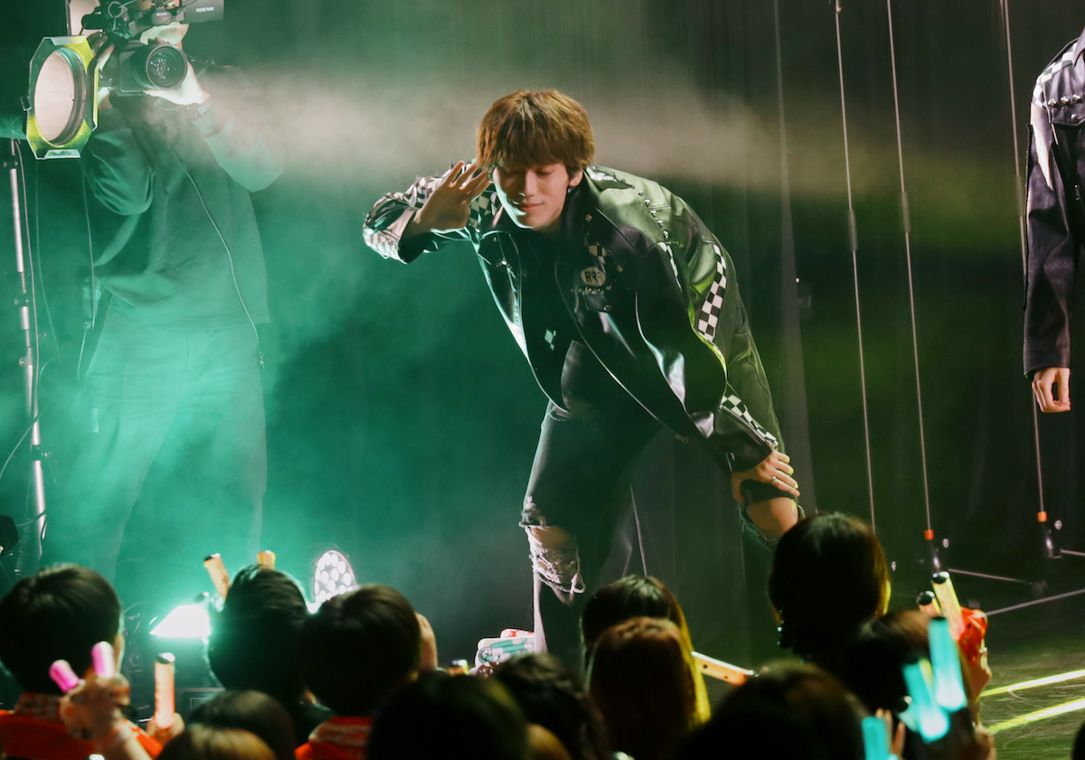 THE SUPER FRUITライブ写真（撮影＝mican）