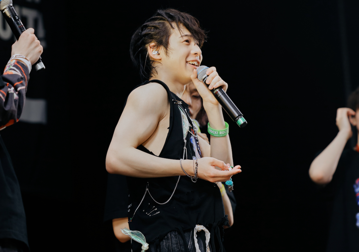 THE SUPER FRUITライブ写真（撮影＝mican）