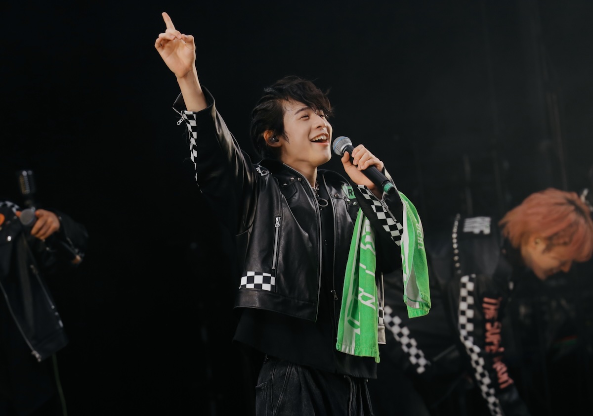 THE SUPER FRUITライブ写真（撮影＝mican）