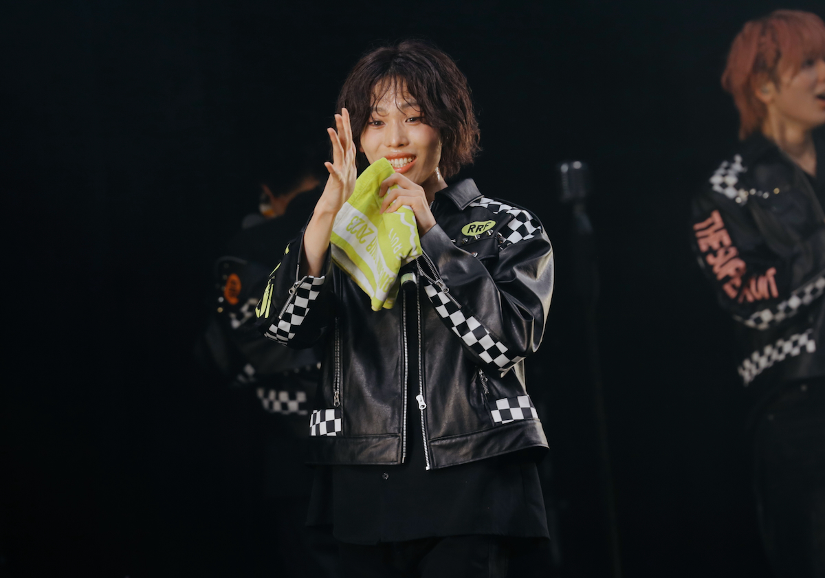 THE SUPER FRUITライブ写真（撮影＝mican）