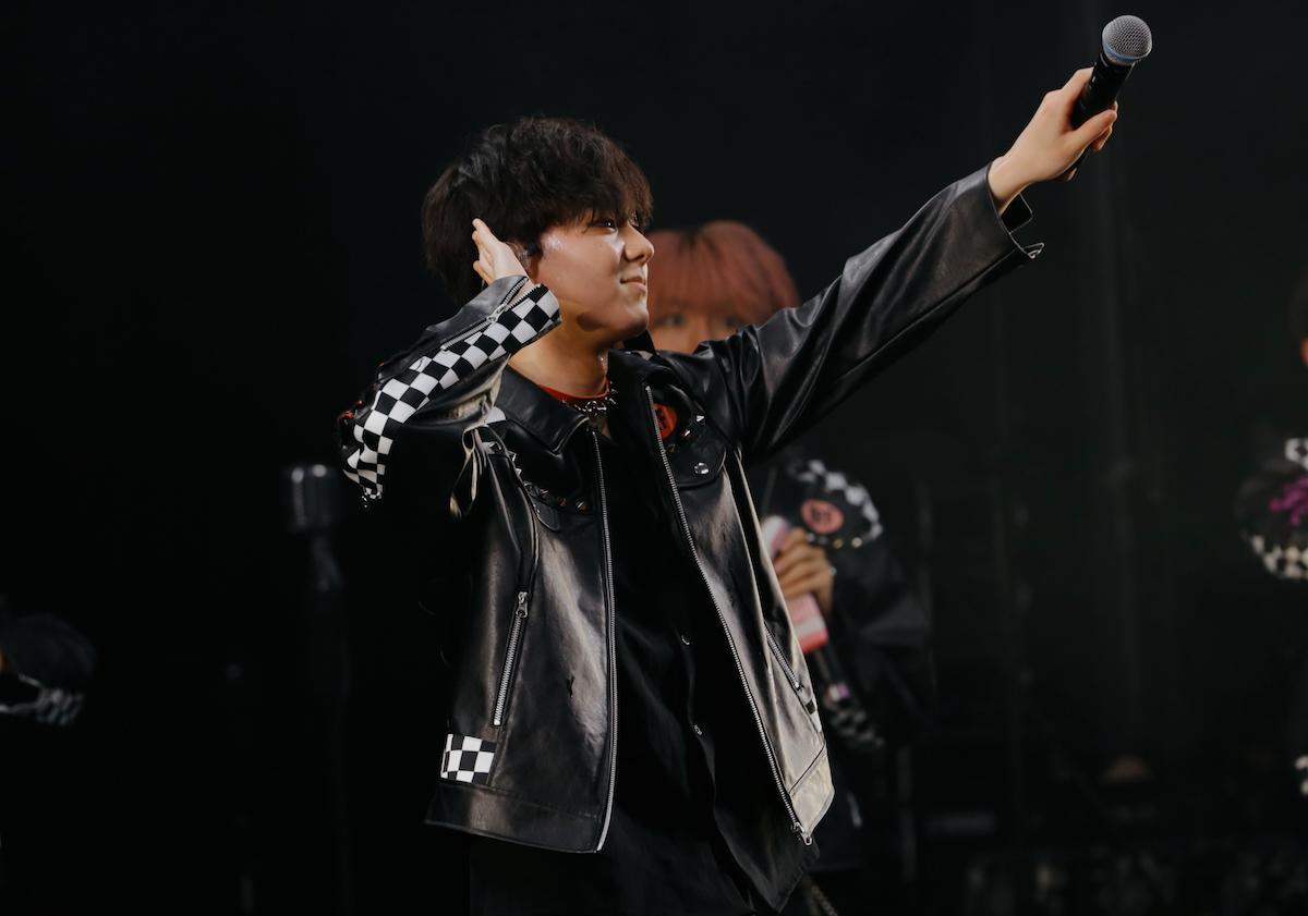 THE SUPER FRUITライブ写真（撮影＝mican）