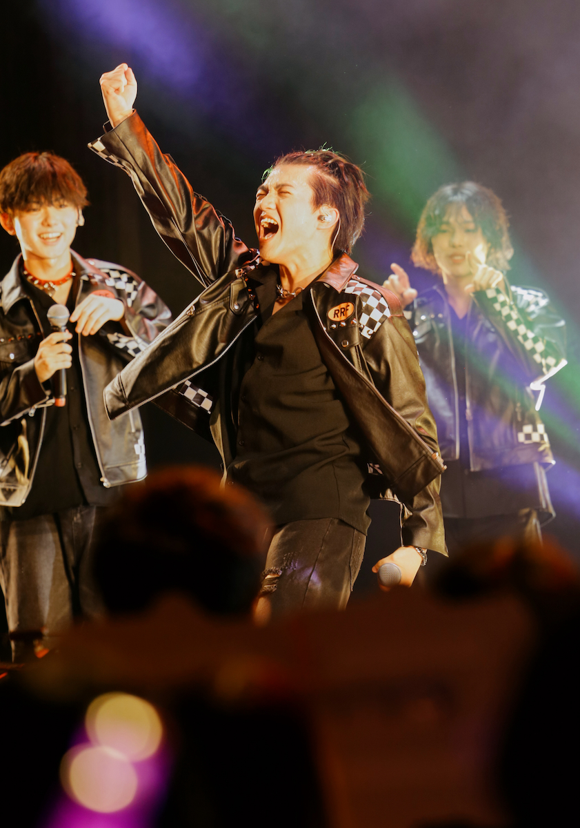 THE SUPER FRUITライブ写真（撮影＝mican）