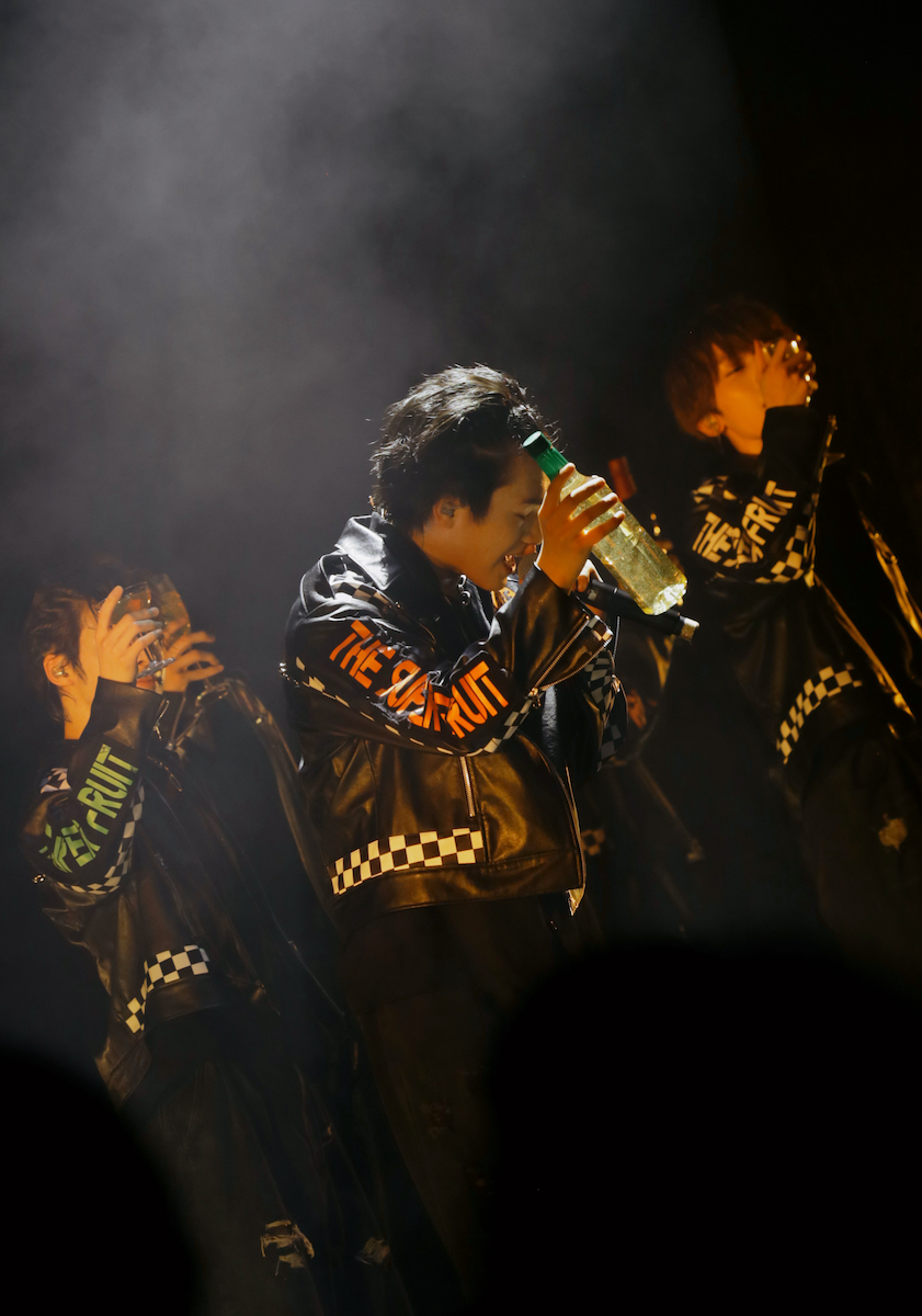THE SUPER FRUITライブ写真（撮影＝mican）