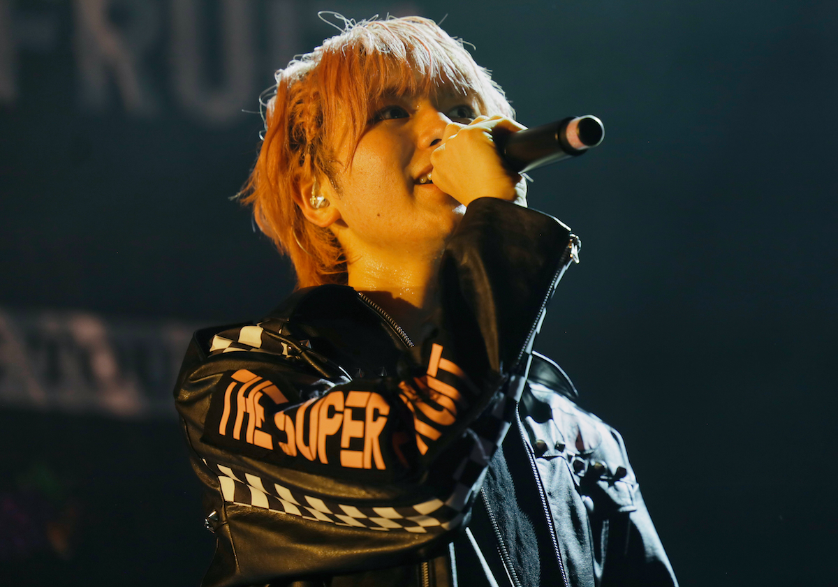 THE SUPER FRUITライブ写真（撮影＝mican）