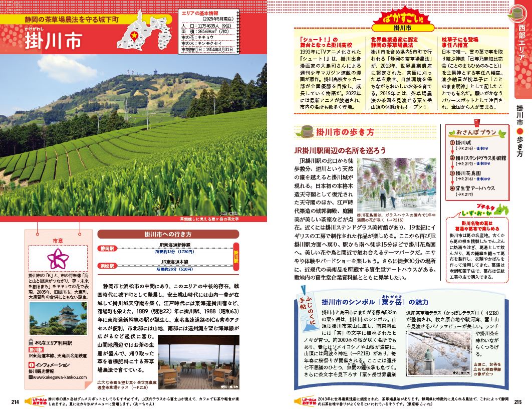 『地球の歩き方 静岡』富士山以外の魅力の画像