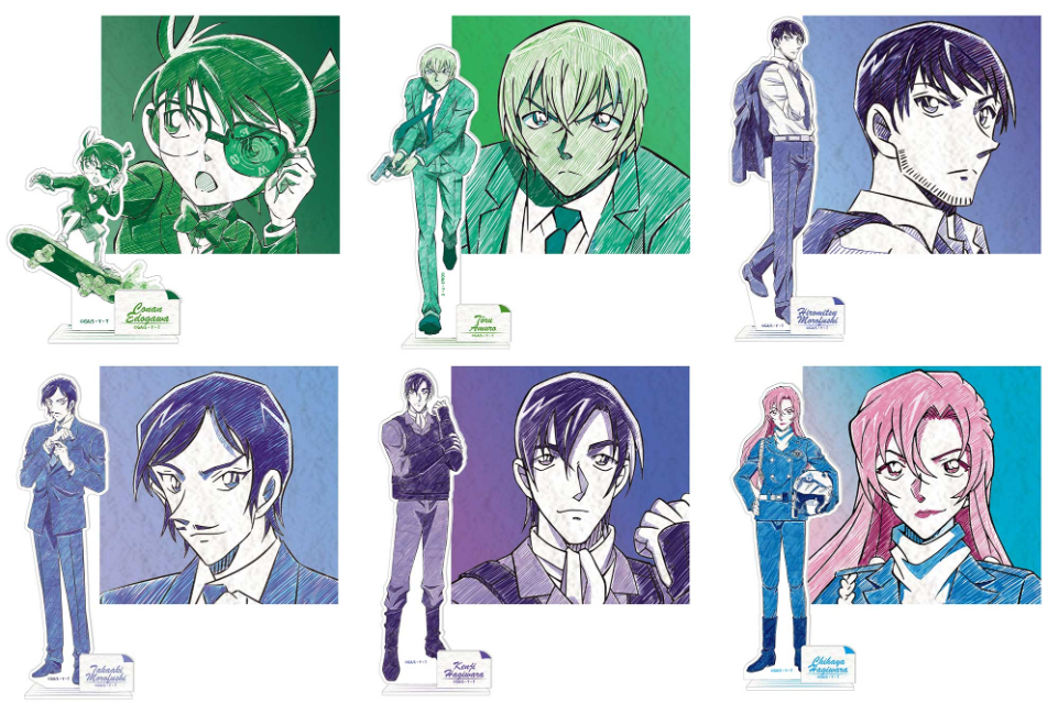 『名探偵コナン』アクリルスタンド＆缶バッジの画像