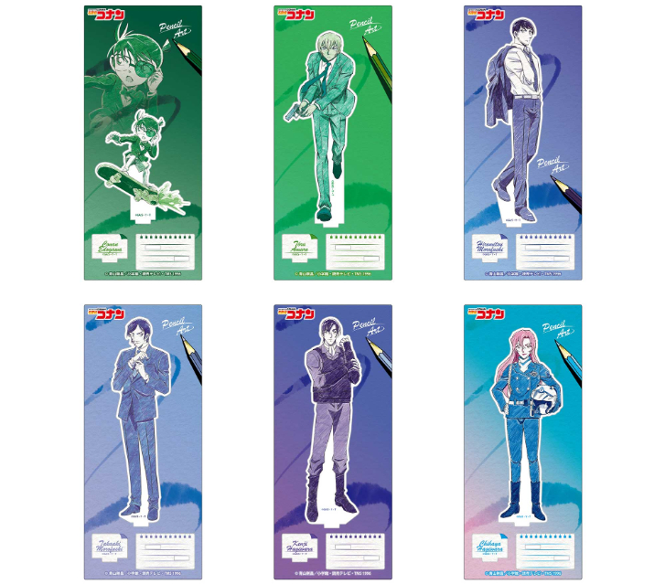 『名探偵コナン』アクリルスタンド＆缶バッジの画像