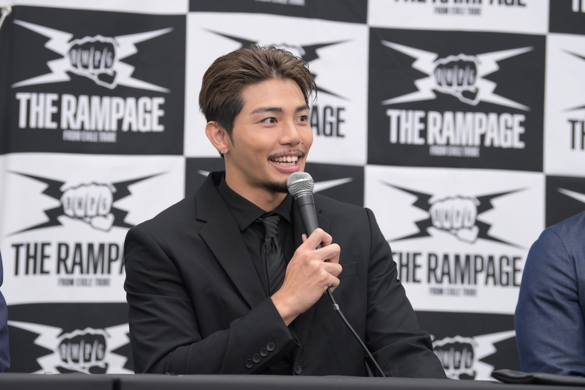 THE RAMPAGE 武知海青、DDTプロレスに入団の画像