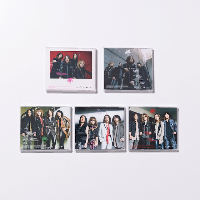 「CAT CITY」ジャケット裏面