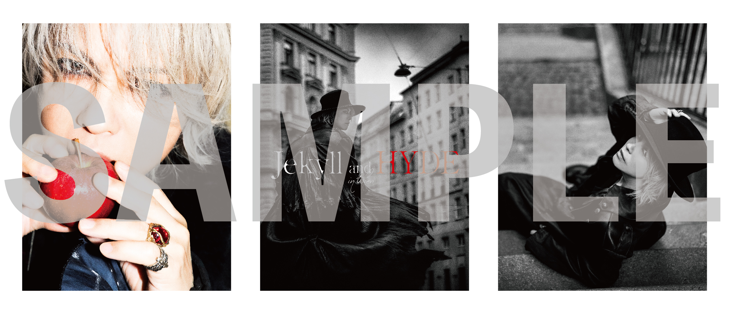 HYDE写真集パネル展が開催の画像