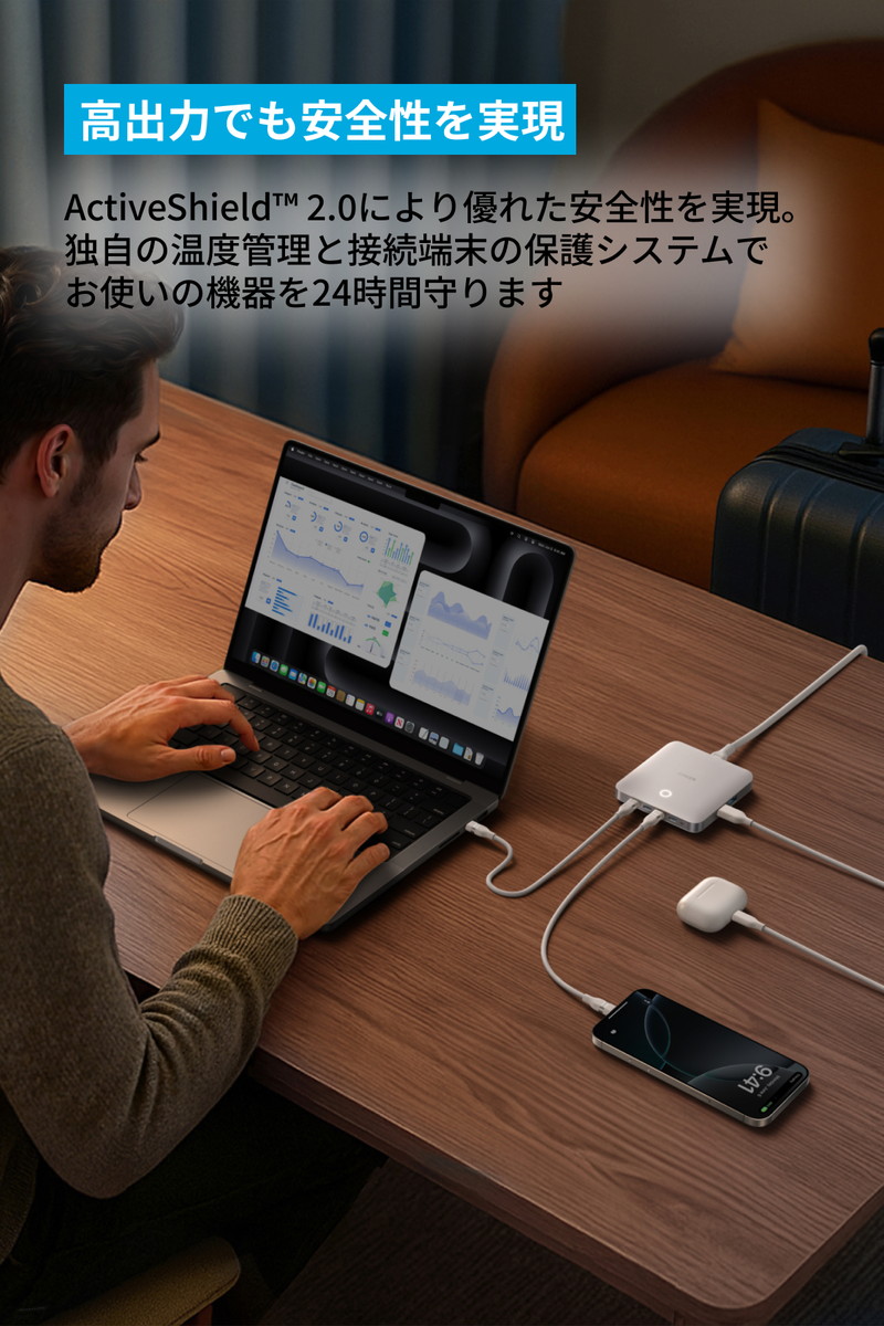 『Anker Nano Charger（130W, 6 Ports）』が発売の画像