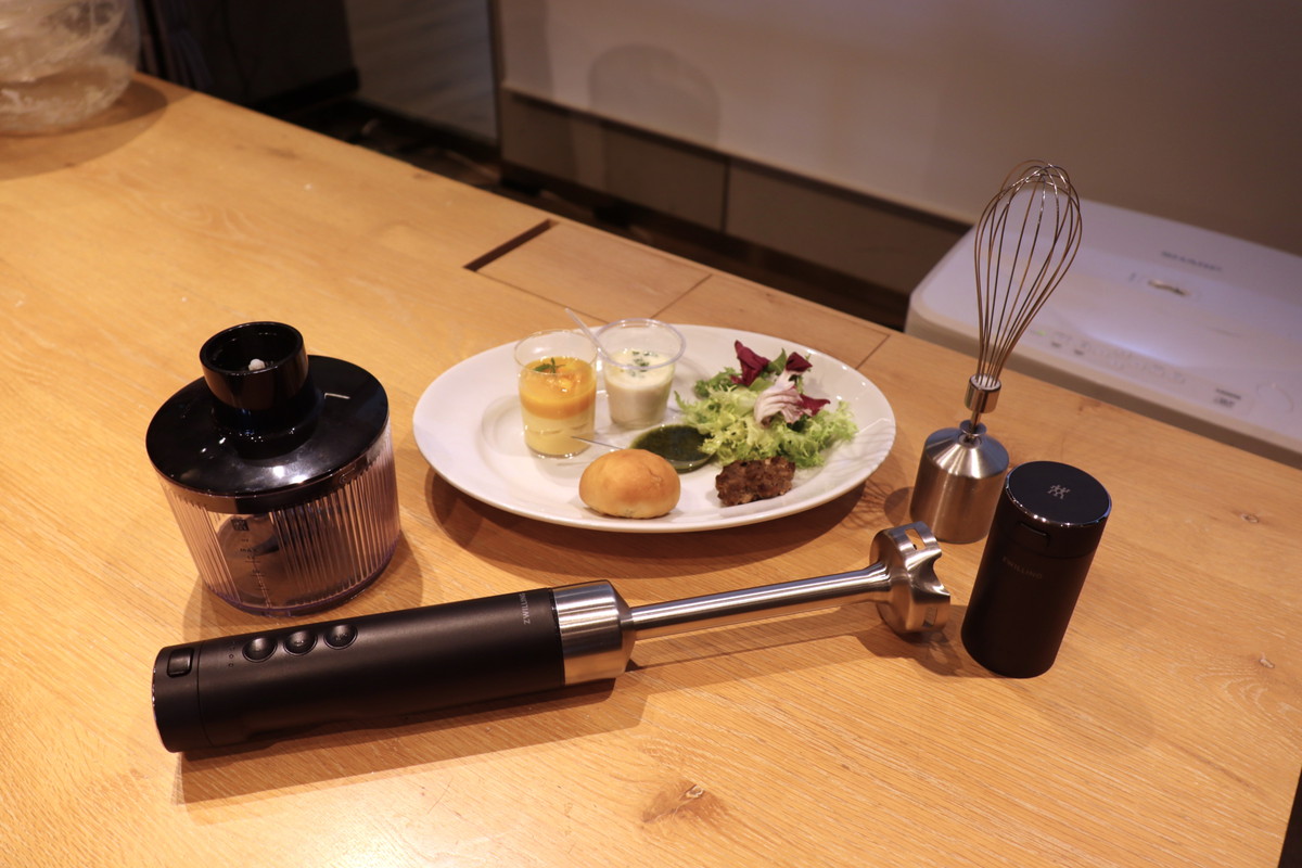 ツヴィリングコードレス調理家電体験会レポ