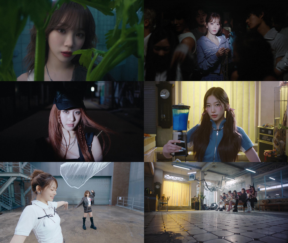 LE SSERAFIM「DIFFERENT」MV 場面写真