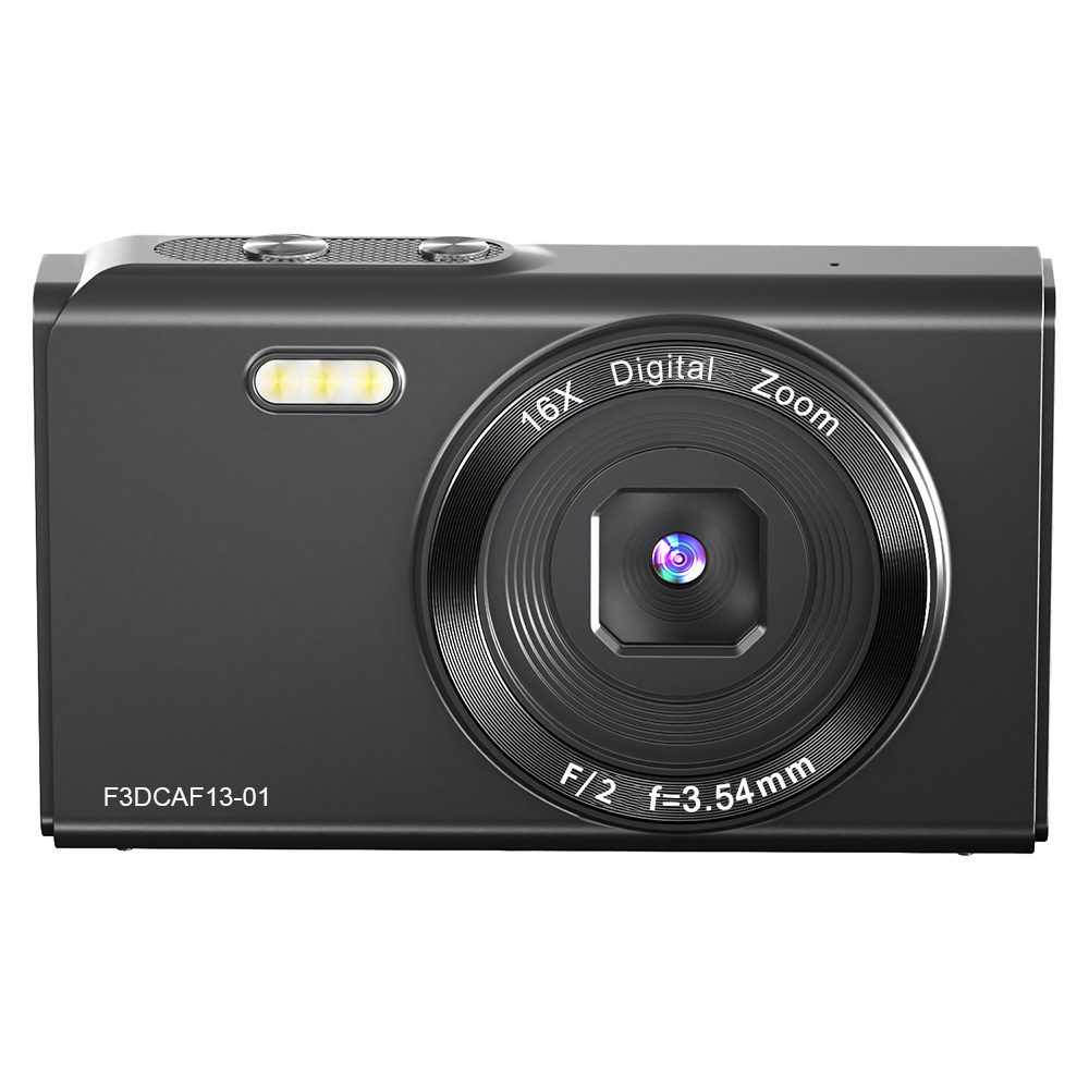 多機能デジカメ、前モニター付きで自撮りも快適の画像