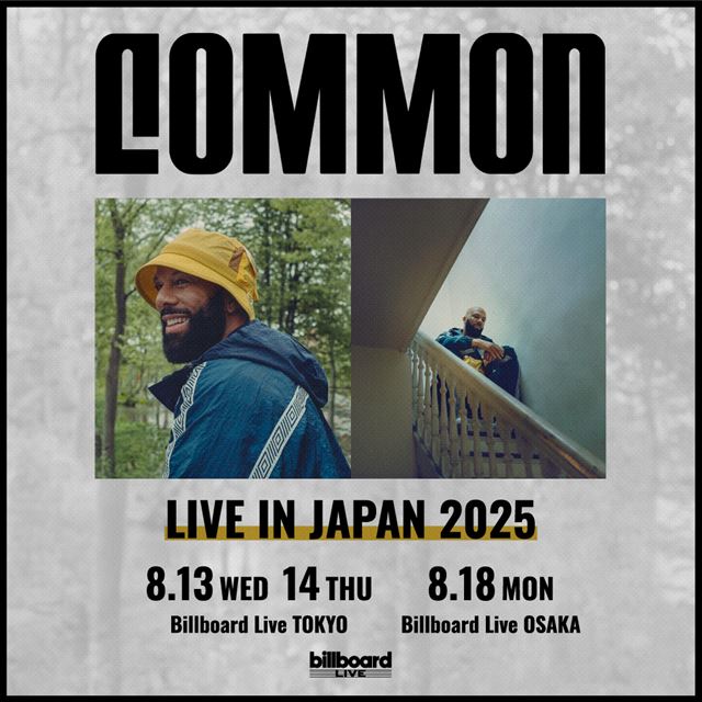 Common 来日公演告知画像