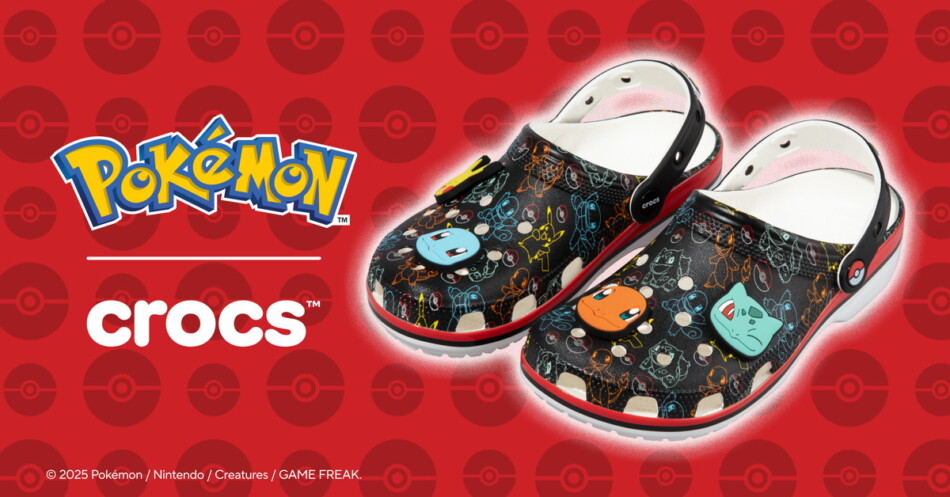 「ポケモン」×Crocsの新商品が登場