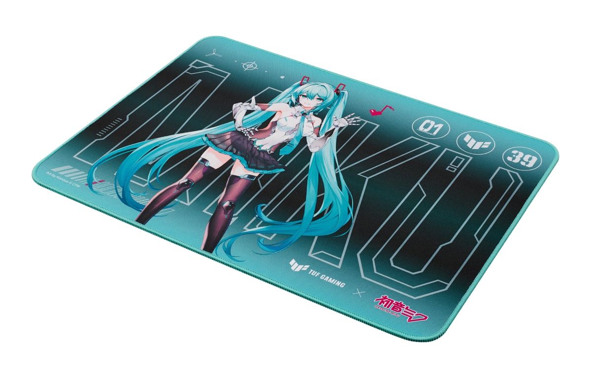 TUF Gaming ×初音ミク コラボ発売の画像