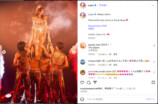 浜崎あゆみ、香港公演の様子を大量投稿の画像