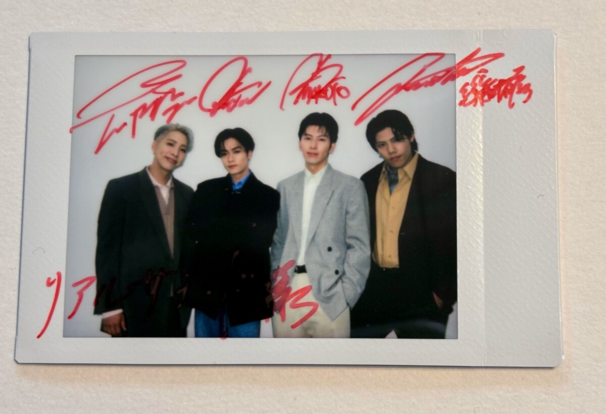 THE RAMPAGE サイン入りチェキ