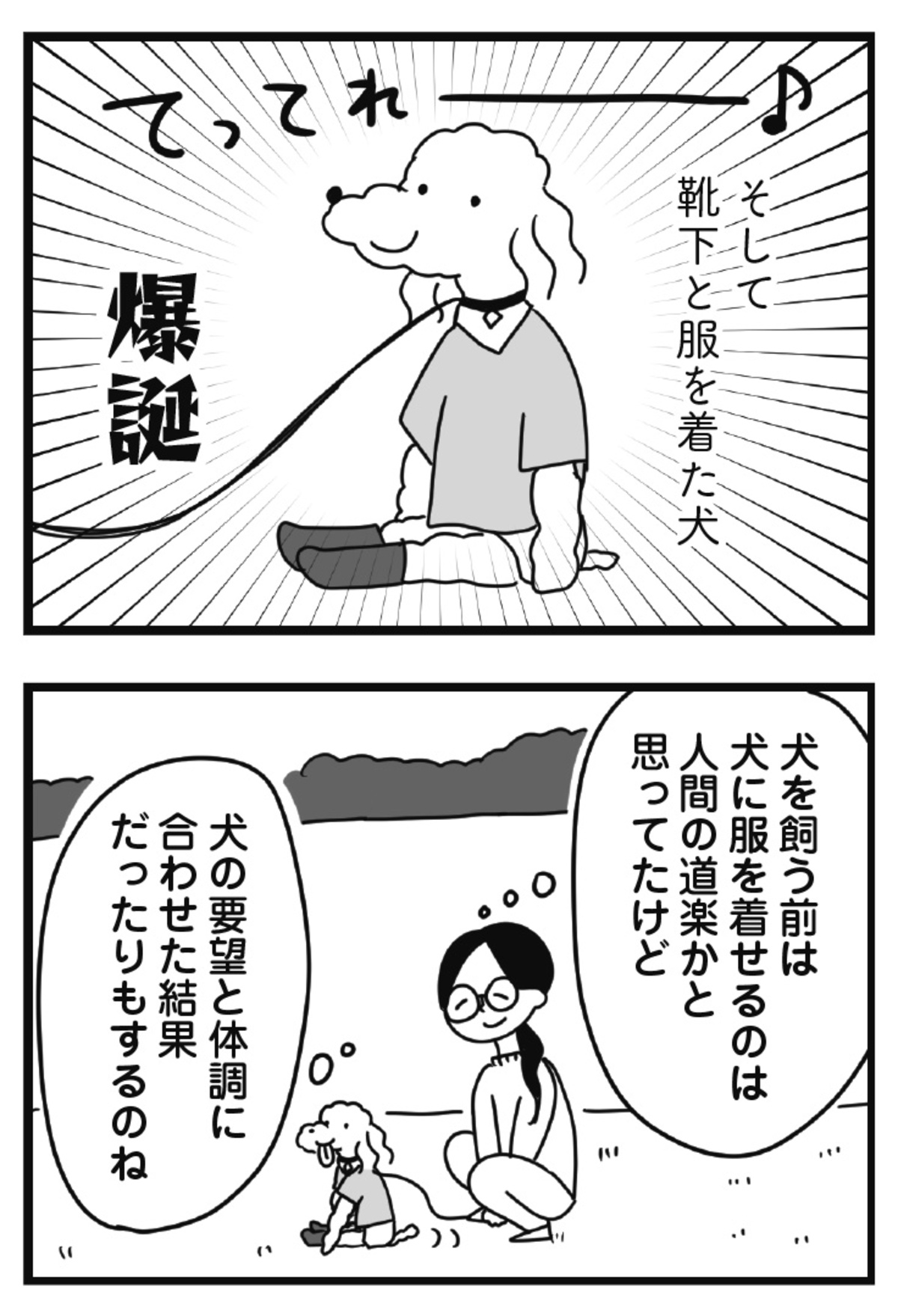 愛犬家必読のエッセイ『おはよう、サンテ』の画像