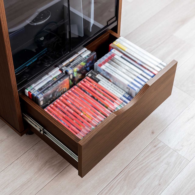 Switch2もピッタリ収納「多機能ゲームラック」発売の画像