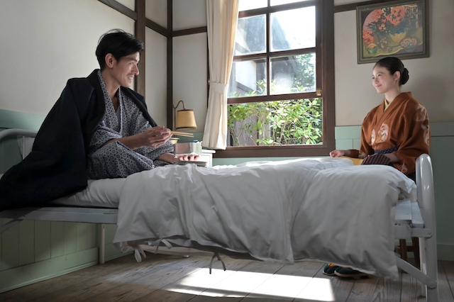 『あんぱん』第61話、のぶが速記を知るの画像