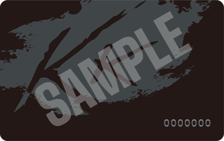 亀梨和也オフィシャルファンクラブ　会員証サンプル