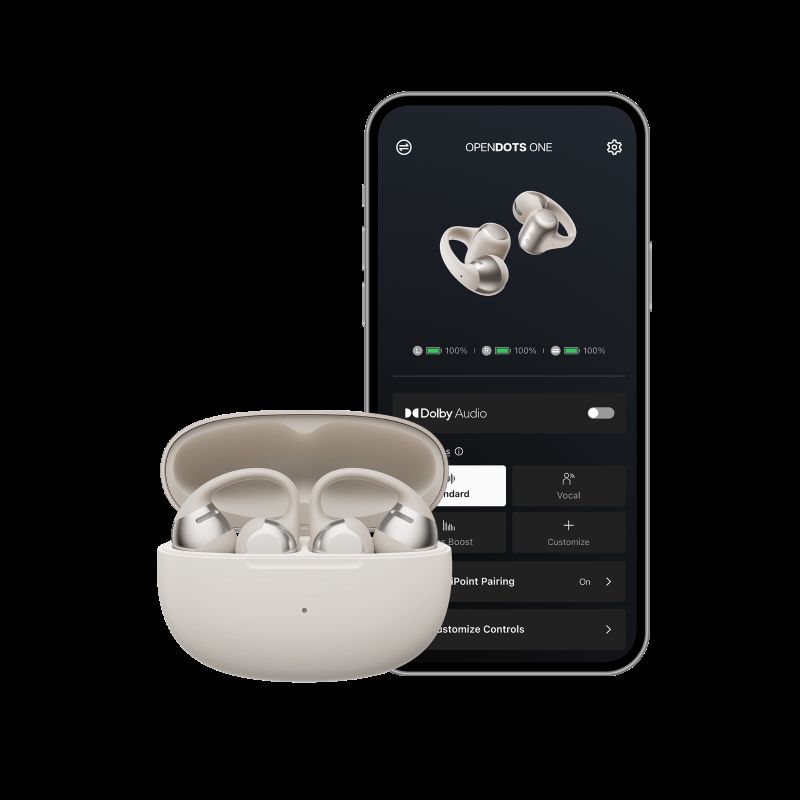 Shokz,イヤーカフ型イヤホンが登場の画像