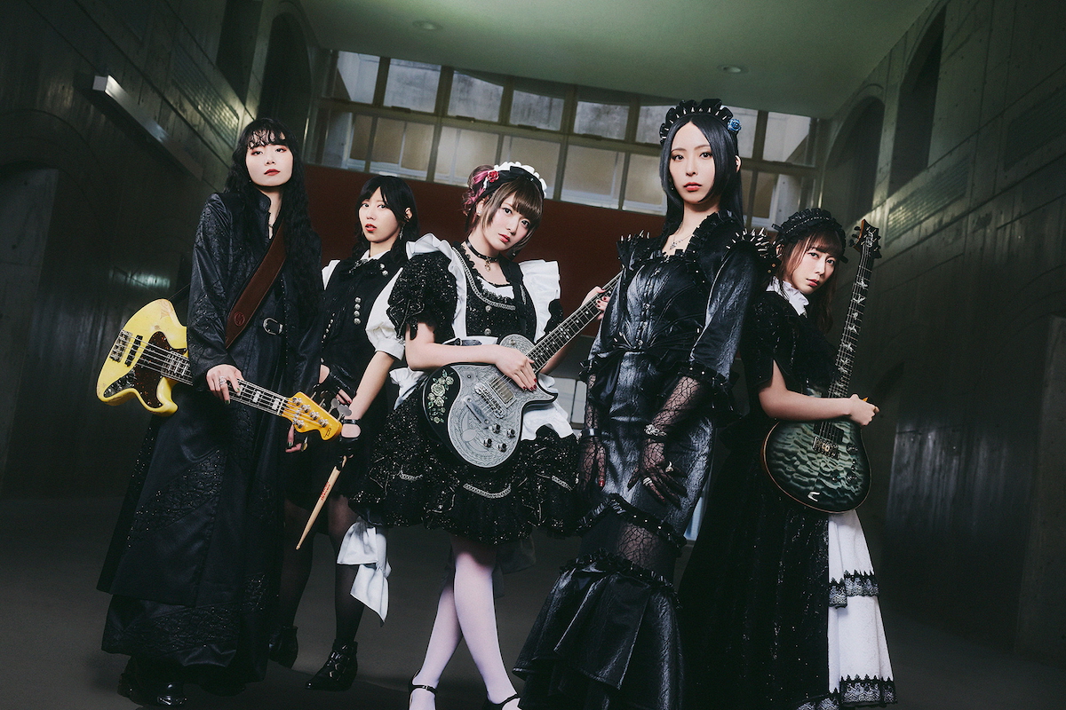 BAND-MAID、『桃源暗鬼』ED配信日決定