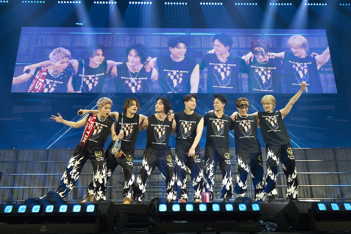 BALLISTIK BOYZ、初のアリーナ公演レポの画像