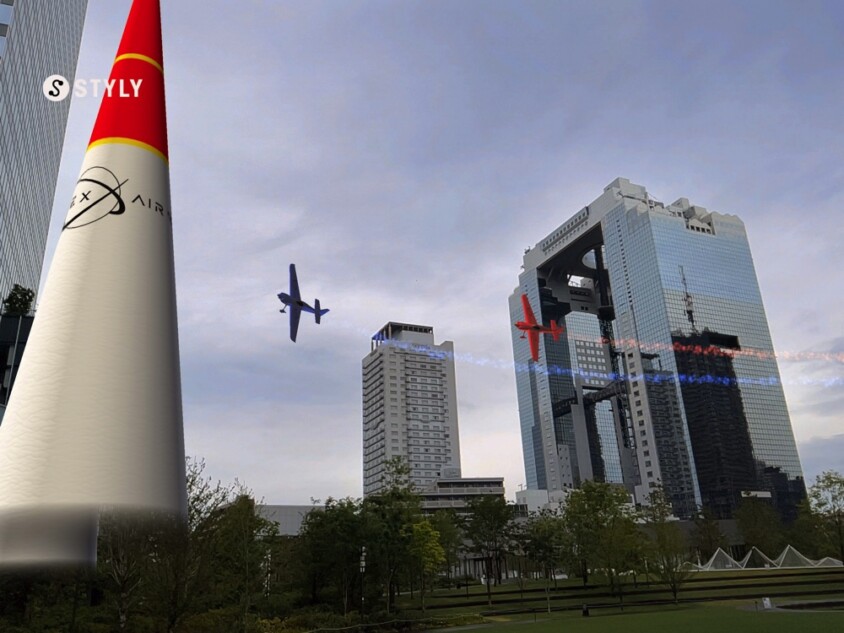 STYLY活用の『AIR RACE X』が大阪で開催