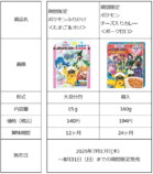 ポケモンのふりかけ＆カレーが期間限定登場の画像
