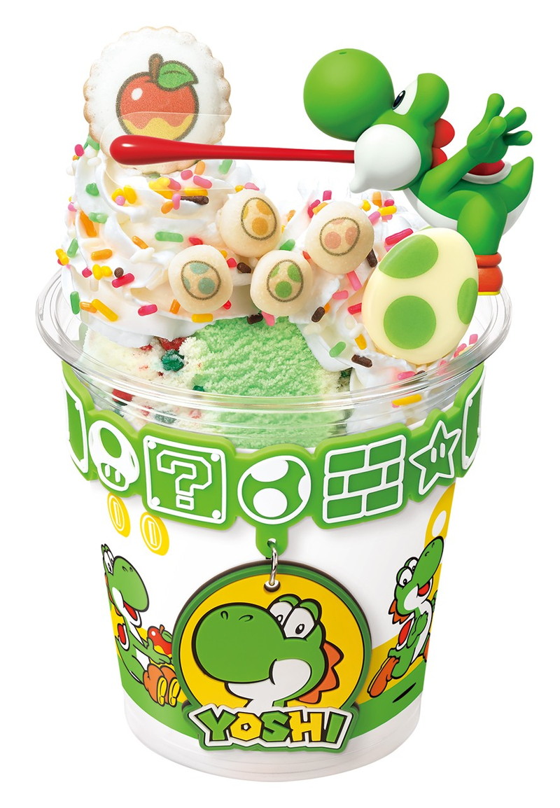 マリオとサーティワン アイスクリームがコラボの画像