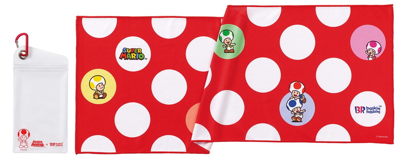 マリオとサーティワン アイスクリームがコラボの画像