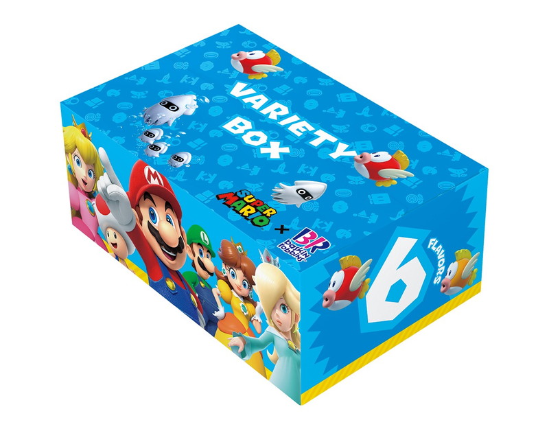 マリオとサーティワン アイスクリームがコラボの画像