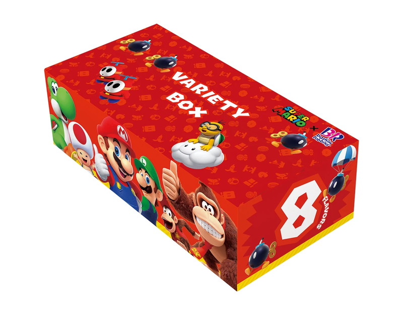 マリオとサーティワン アイスクリームがコラボの画像