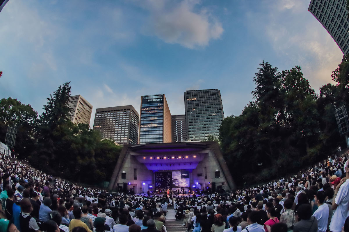 『UA 30th Anniversary Live』（撮影＝ATSUKI IWASA）