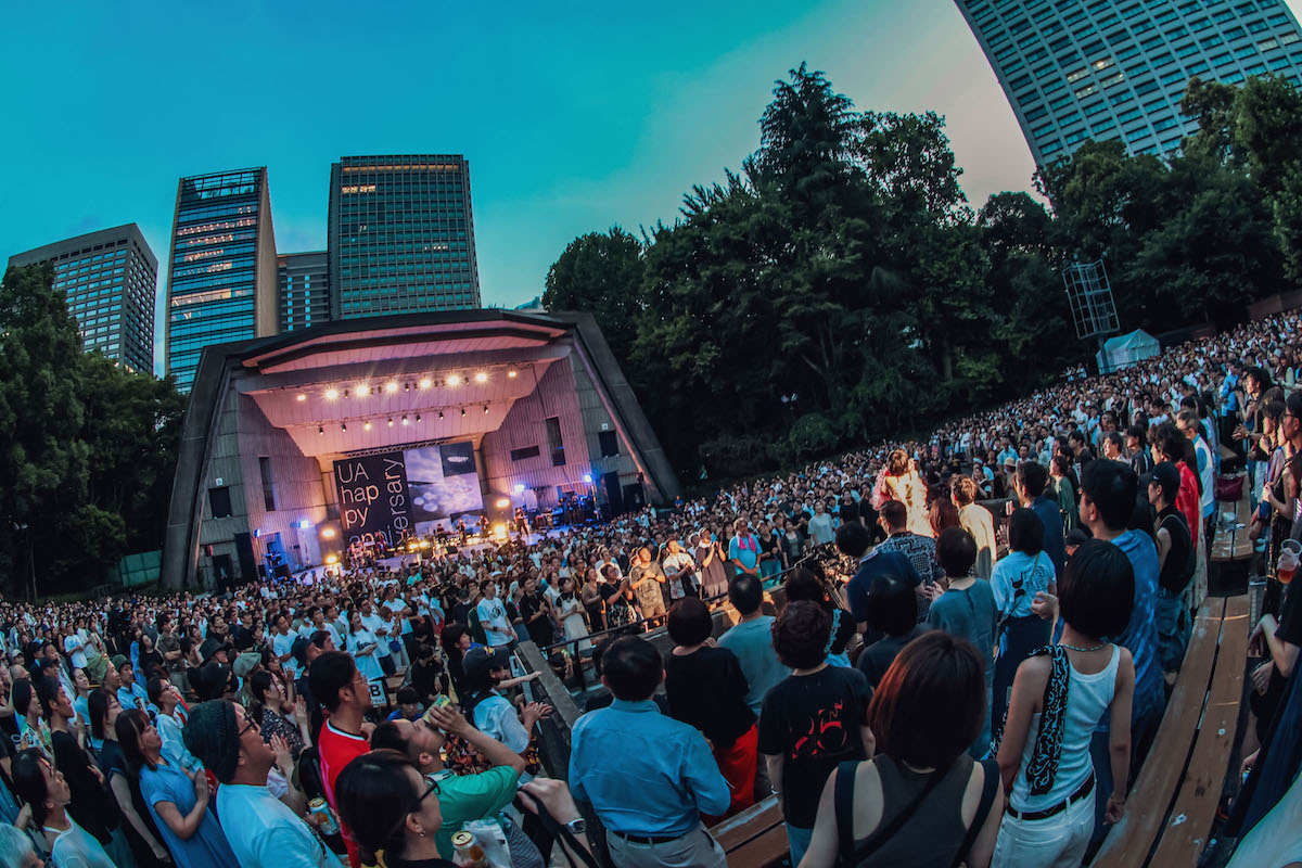 『UA 30th Anniversary Live』（撮影＝ATSUKI IWASA）