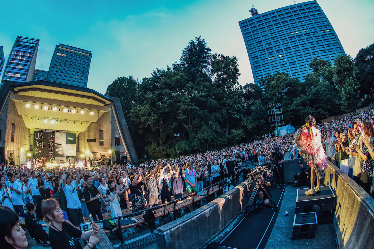 『UA 30th Anniversary Live』（撮影＝ATSUKI IWASA）