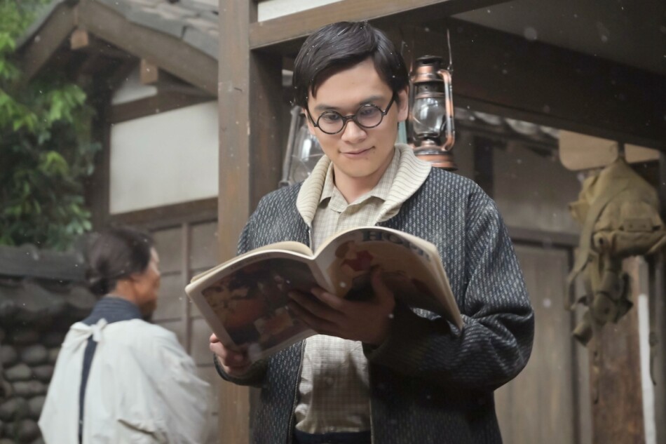 『あんぱん』第67話、嵩と健太郎が雑貨店