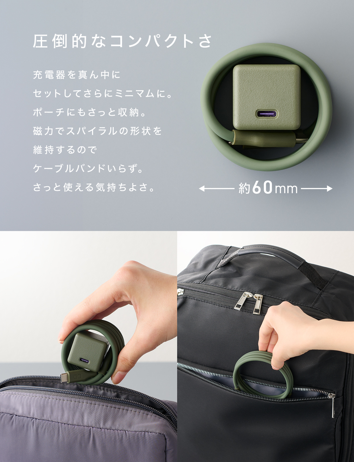 CIO最新65W充電器『NovaPort SOLOⅡ』の画像